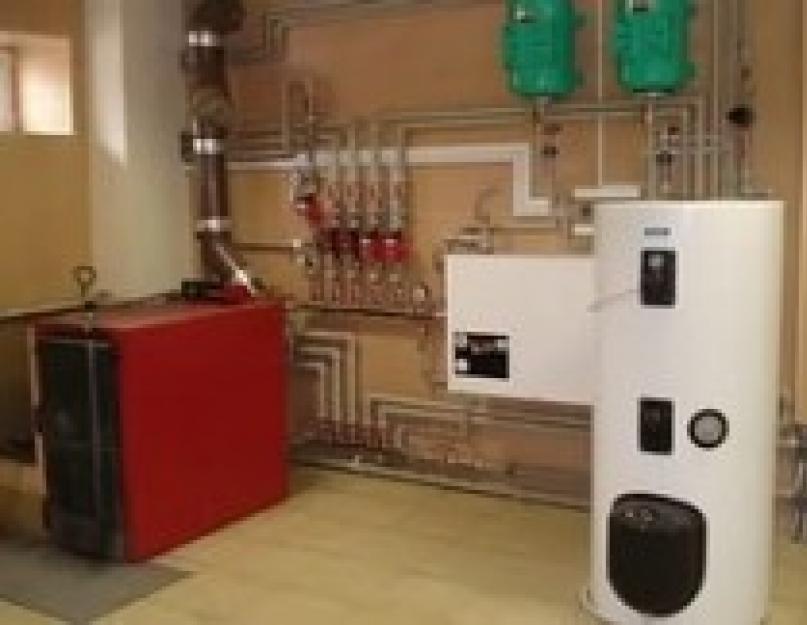 Universal heating system for a country house.  Heating a country house: options and prices