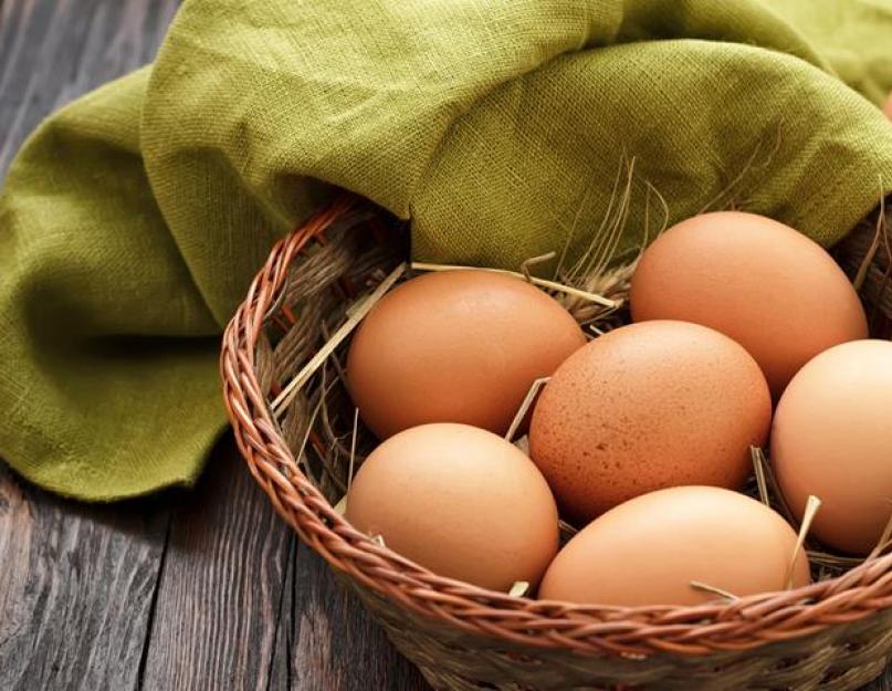 Energetska vrijednost jaja 1 kom.  Kalorija kuvano jaje, koliko jaja možete pojesti dnevno, kako koristiti kuvana jaja za mršavljenje