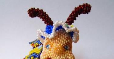 DIY žirafa od perli