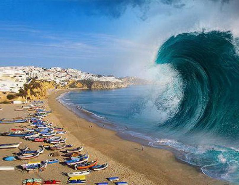 Возможные последствия цунами. Самые большие цунами в мире: высота волны, причины и последствия