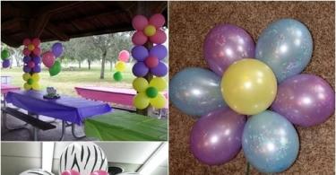 अपने हाथों से गुब्बारों से फूल बनाने पर मास्टर क्लास